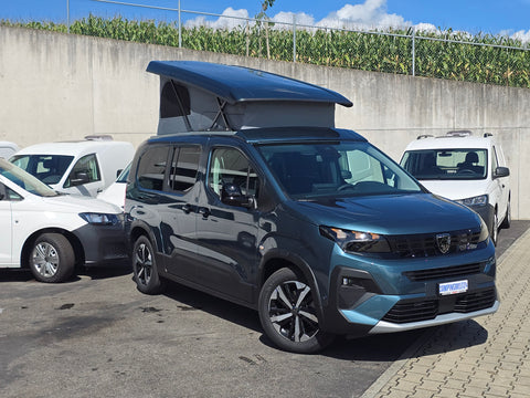 Schlafdach / Aufstelldach / Hubdach für Berlingo/ Partner/ Rifter/ Proace City/ Combo / Doblo inklusive Montage inkl. Dachbett