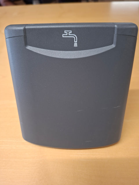 City-Wasseranschluss mit Magnetverschl. anthrazit, mit Druckminderer