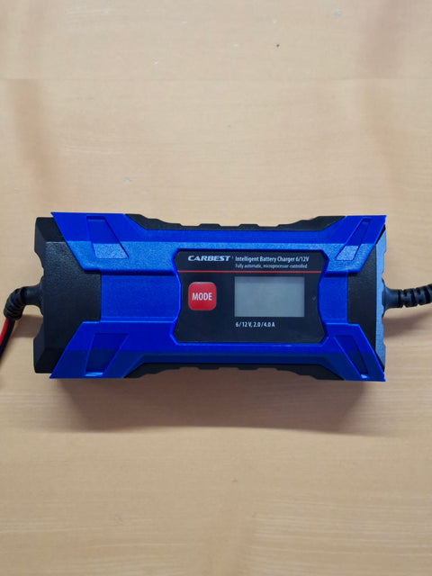 Carbest intelligentes Batterieladegerät 6, 12 V – 4 A, IP65