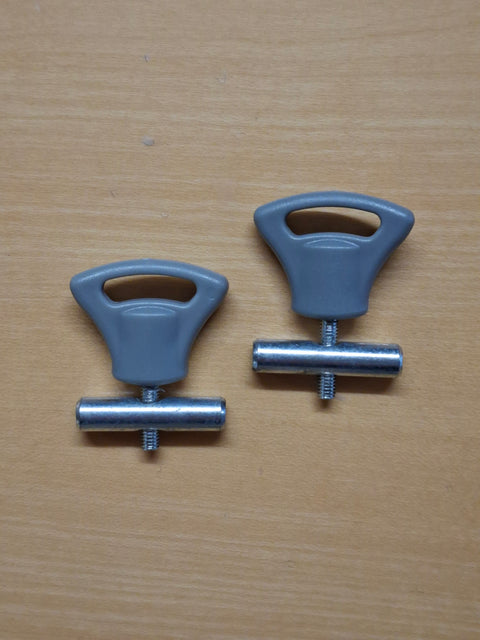 Reimo Tent Sperrstück für Kederschiene Ø 7 mm mit Griff – Kederstopper, 2 Stück