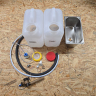 Wasseranlage, Edelstahl, Komplettset, CityVan