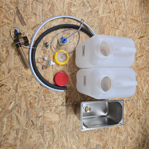 Wasseranlage für CityVan - Komplettset Wasseranlage für deinen Camper / Wohnmobil