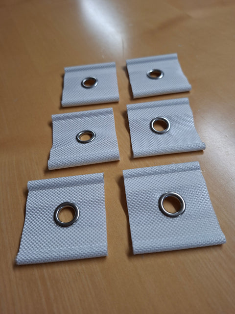 Reimo Kederösen Ø 5 , 7 mm – multifunktionale Universal-Halterung, 6er-Set