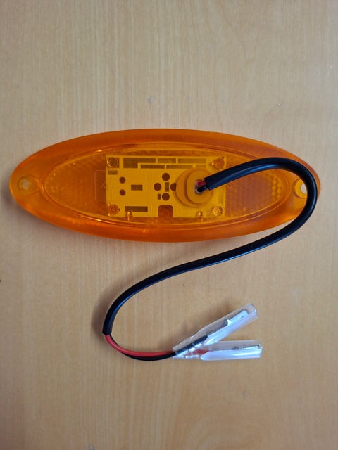 LED-Seitenmarkierungsleuchte Serie 2010 mit Rückstrahler – 12 V, 1 W