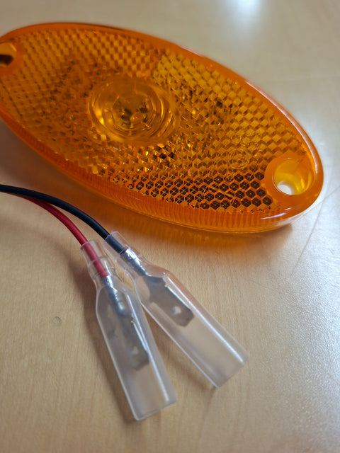 LED Aufbau-Seitenmarkierungsleuchte gelb – 12 V, 1 W