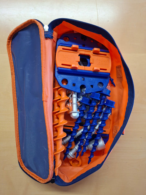 Kit complet Peggy Peg Fix&Go Peg&Stop – Fixation pour auvents et tentes sur sols variés