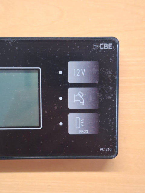 PC210 Control Panel – digitales Bedienpanel mit LCD-Anzeige