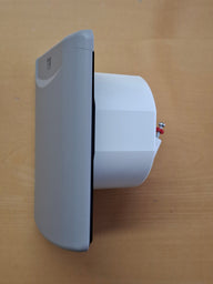 Presa esterna universale 12 V per veranda con 2 attacchi SAT e chiusura magnetica – Grigio chiaro