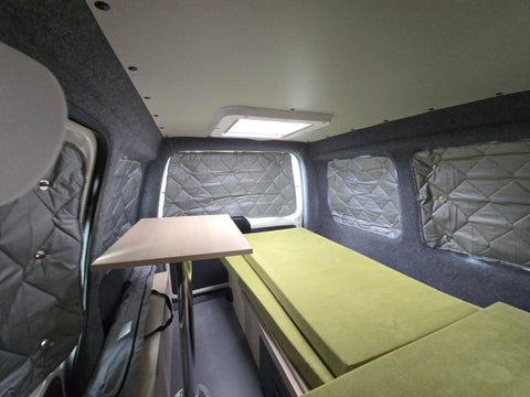 VW Caddy 4 - Thermomatte / Isolationsmatte / Innenisolierung - Set 8-teilig für VW Caddy 4 kurzer Radstand 2006-2020