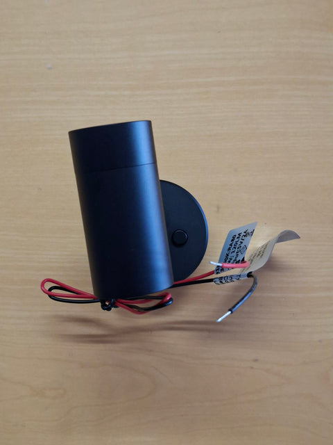 LED-Spot Minitube D4 mit USB – 12 V, 90 lm, Schwarz matt