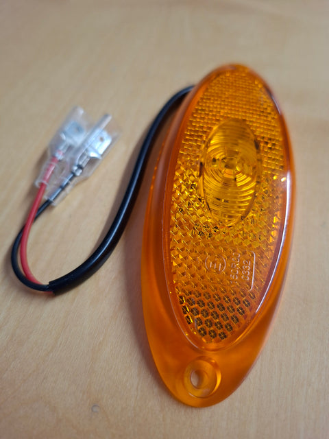LED-Seitenmarkierungsleuchte Serie 2010 mit Rückstrahler – 12 V, 1 W
