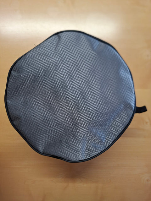 Campingdusche faltbar mit Akku – 2 l min, 2200 mAh, inklusive Tasche