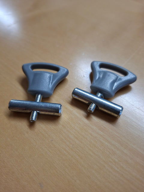 Reimo Tent Sperrstück für Kederschiene Ø 7 mm mit Griff – Kederstopper, 2 Stück