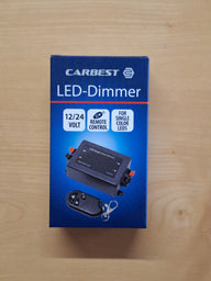 Carbest LED Dimmer mit Fernbedienung – 12 V, bis 96 W