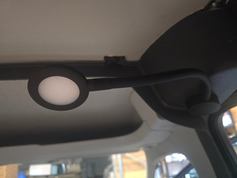 Luce di lettura a LED - nera