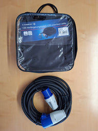 Carbest CEE-Verlängerungskabel 10 m – H07RN-F 3G2,5 mm², 230 V , 16 A, IP44, inklusive Tragetasche