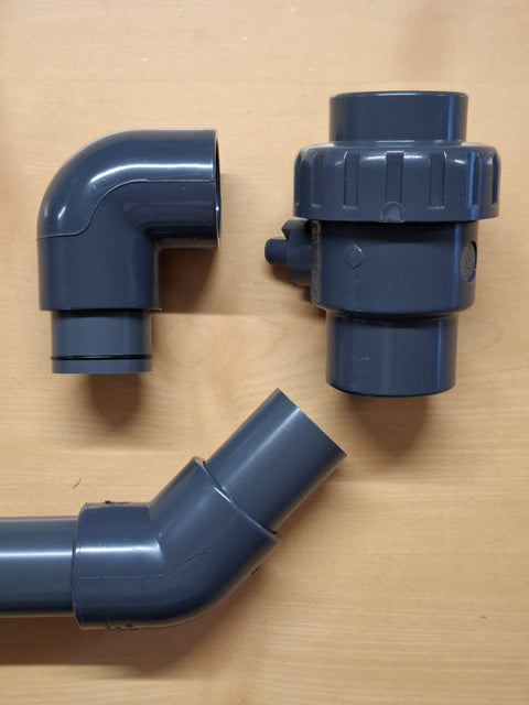 Kit de vidange des eaux usées pour réservoirs d'eaux grises