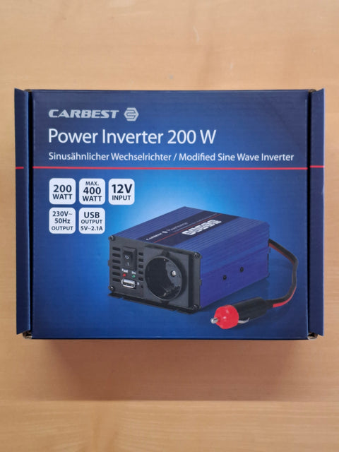 Inverter a onda sinusoidale Carbest - da 200 a 1000 Watt