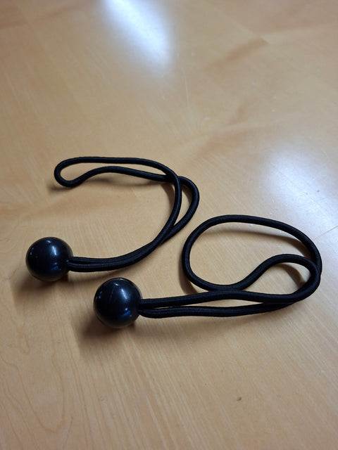 Gummispanner mit Kugel 25 cm – für Planen, Zelte und Sonnensegel, 5 Stück