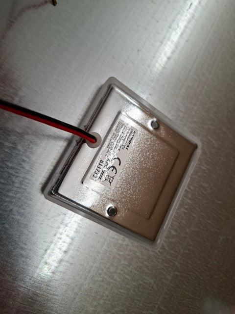 Lampada da parete e soffitto a LED Carbest quadrata