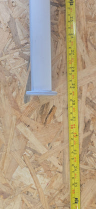 Pied de table, pliable, argent