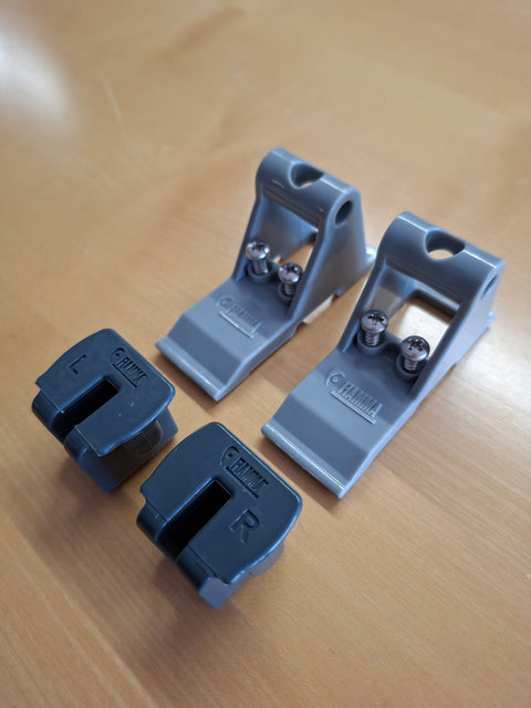 Fiamma Kit Befestigung Clip-System und Rapido-Set für F45 – Markisenlänge 250–450 cm