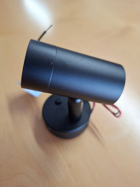 LED-Spot Minitube D4 mit USB – 12 V, 90 lm, Schwarz matt
