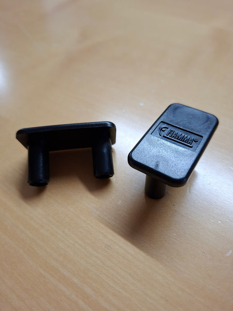 Thule Wandhalterungen für Markisen-Stützfüsse – 2 Stück, Aluminium