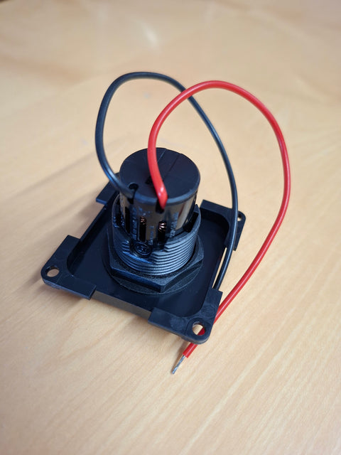 Prise de charge USB 1 voie Couleur : noir