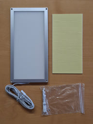 Plafoniera LED Carbest 100 × 200 mm – 12 V, 4 W, 300 lm, superpiatta
