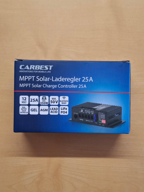 Regolatore di carica solare MPPT - 12V - 12A - 350Wp