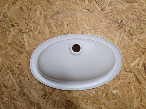 Lavabo ovale 450 x 275 mm, bianco