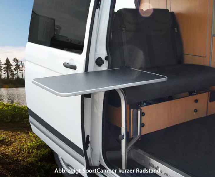 Möbelzeile Fertigteil für VW T5/T6 langer Radstand Sportcamper