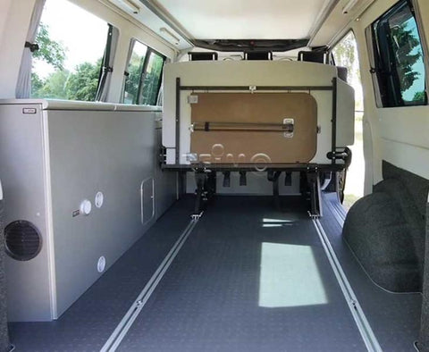Linea di mobili Cityvan, antracite per kit kR VW T5