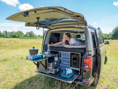 REIMO CampingBox L für VW T6.1/T6/T5 kurzer und langer Radstand, Kombi und Caravelle