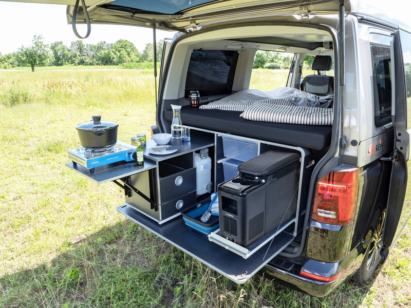 REIMO CampingBox L für VW T6.1/T6/T5 kurzer und langer Radstand, Kombi und Caravelle