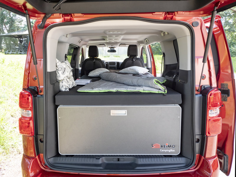 REIMO Campingbox M für VW Caddy ab Bj. 2003 und andere Minicamper und Minivans