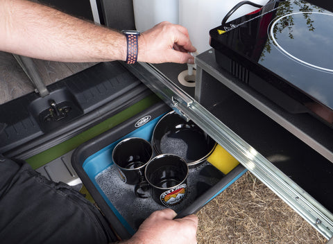 Mobiletto da cucina per VW Caddy LR (dal 5/20) / Ford Connect LR (dal 2023)