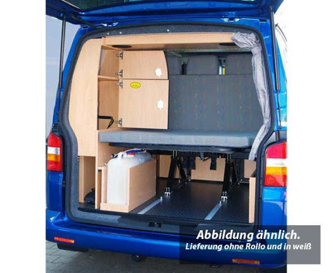 Linea di mobili TrioStyle, bianco lucido, per VW T6/5 LR, kit