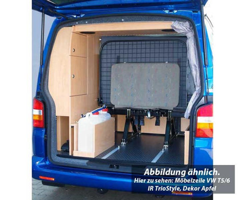 Ligne de meubles TrioStyle pour VW T6/5 à empattement long, élément préfabriqué sans technologie