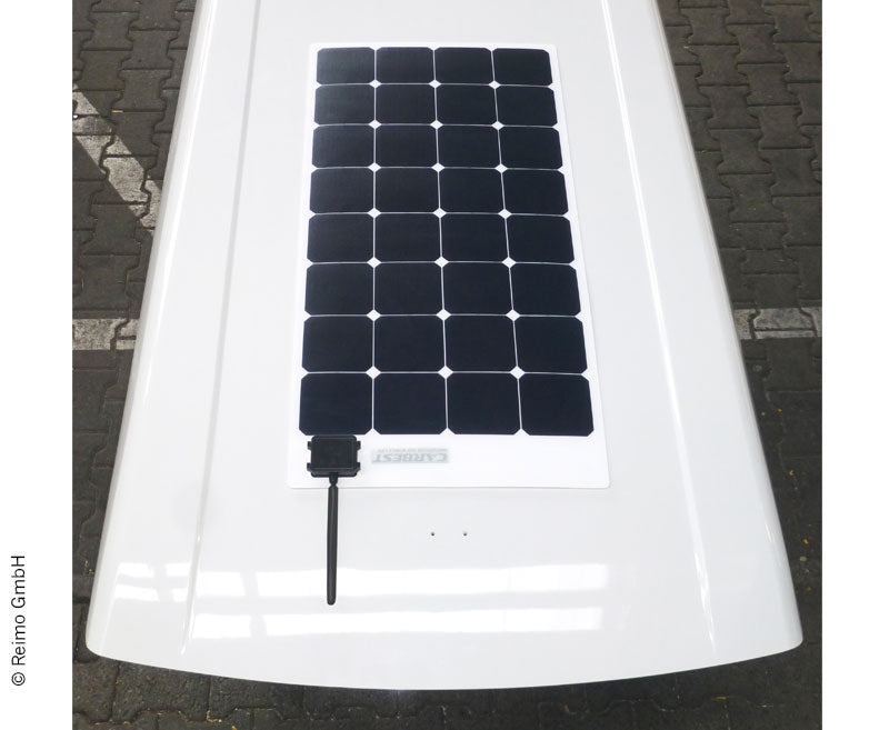 Solarpanel SD Caddy Maxi montiert