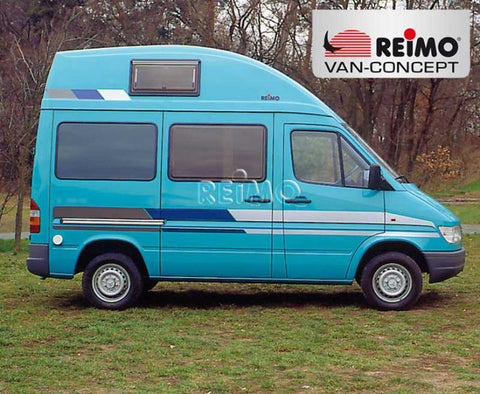 Mercedes Sprinter tetto alto Ergoline per VW LT passo corto, bianco, dal 97