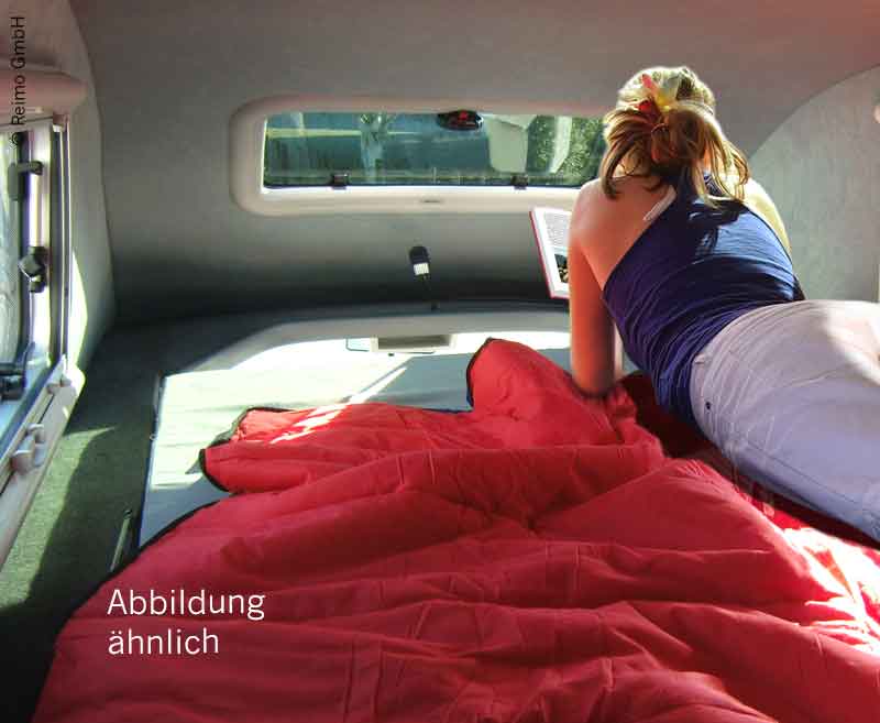 Hochdachbett VW T5 KR, Hellgrau-Schichtstoff