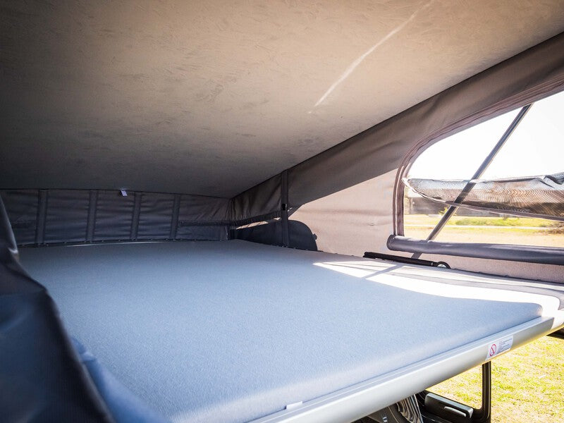 Schlafdachbett Luxus für Easy Fit VW T6.1/T6/T5 langer Radstand - Vorne hoch