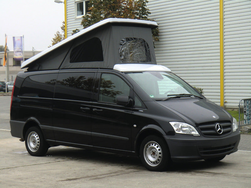 Superflach Schlafdach Mercedes Vito/Viano extra lang ab Baujahr 04/2004 - Vorne hoch