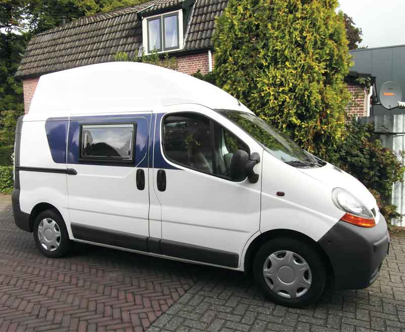 Hochdach Renault Trafic/ Opel Vivaro/ Niss.Primastar Ergoline weiß, L1 bis 06/14