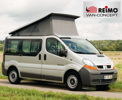 Aufstelldach / Schlafdach / Hubdach für Renault Trafic/ Nissan Primastar / OPEL Vivaro bis 2014 / Vorne hoch - Inklusive Montage/ Eintragung/ Leihwagen