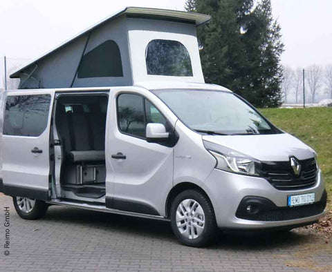 Schlafdach / Aufstelldach / Hubdach für Renault Trafic, OPEL Vivaro, Nissan NV300 langer Radstand inkl. Montage und MFK-Eintragung