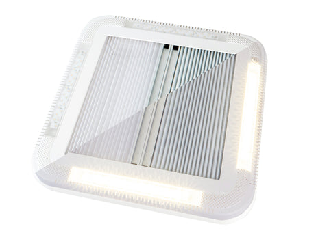 Cappa da tetto di design 45 x 40 o 70 x 50 cm - Senza/Con ventilazione forzata - Con illuminazione a LED 