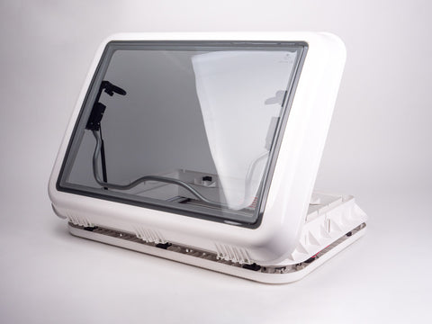 Cappa da tetto di design 45 x 40 o 70 x 50 cm - Senza/Con ventilazione forzata - Con illuminazione a LED 